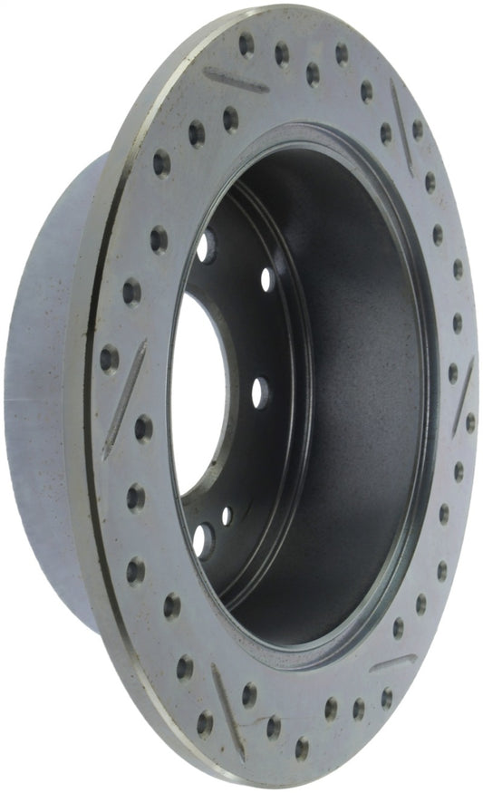 StopTech Select Sport 10-13 Kia Soul / Forte Right Slotted & Drilled Sport Brake Rotor - Rear