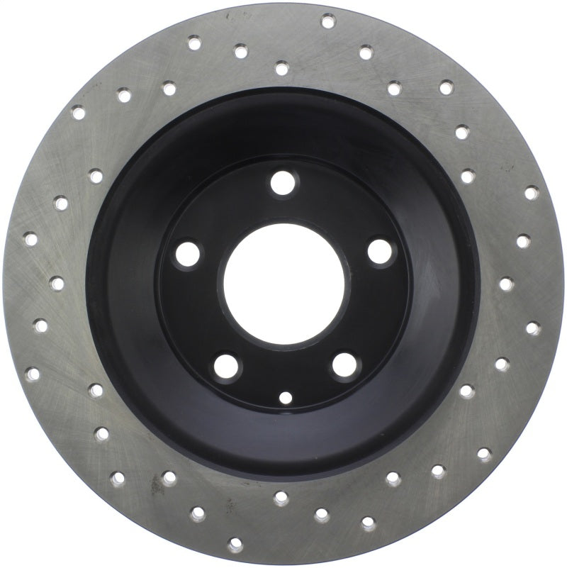 StopTech Sport Cross Drilled Brake Rotor - Front Left