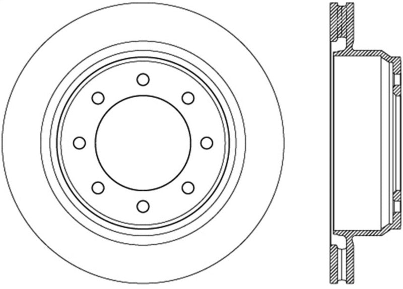 StopTech Slotted Sport Brake Rotor