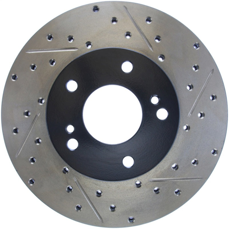 StopTech Sport Drilled & Slotted Rotor - Front Left