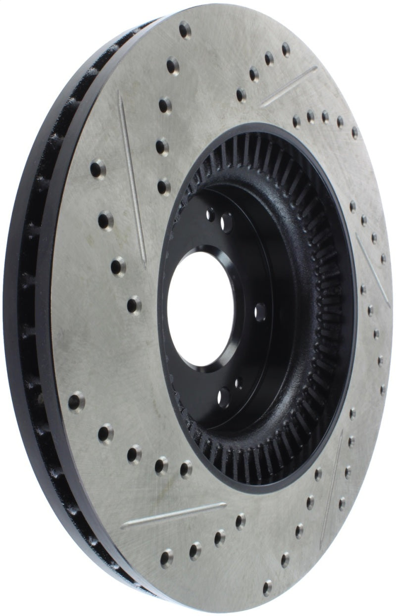 StopTech Sport Drilled & Slotted Rotor - Front Left