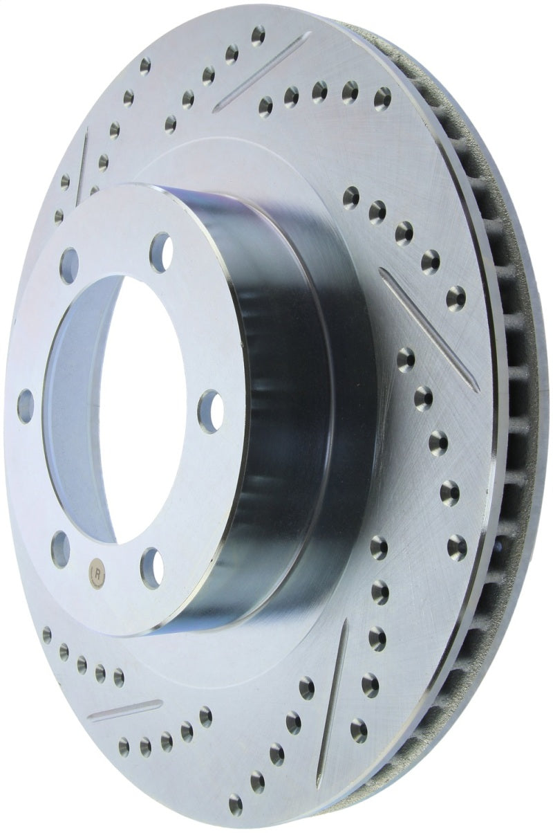 StopTech Select Sport Drilled & Slotted Rotor - Rear Right