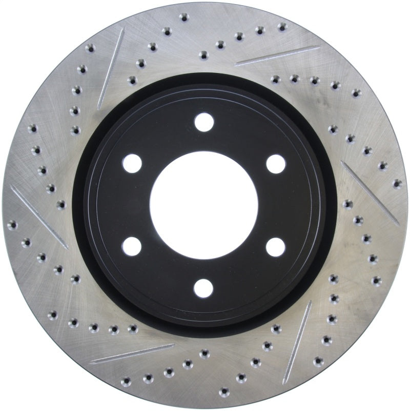 StopTech Sport Drilled & Slotted Rotor - Front Left