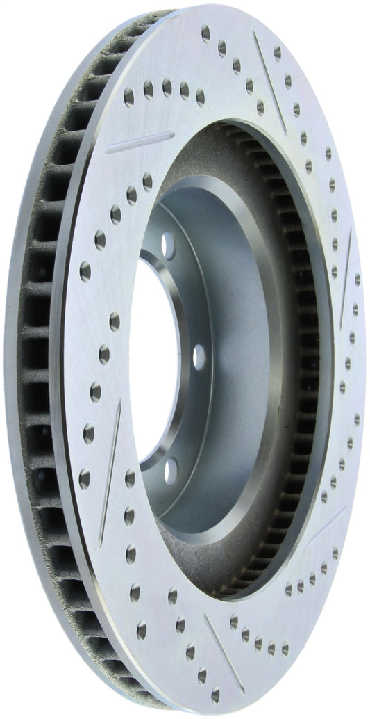 StopTech Select Sport Drilled & Slotted Rotor - Rear Right