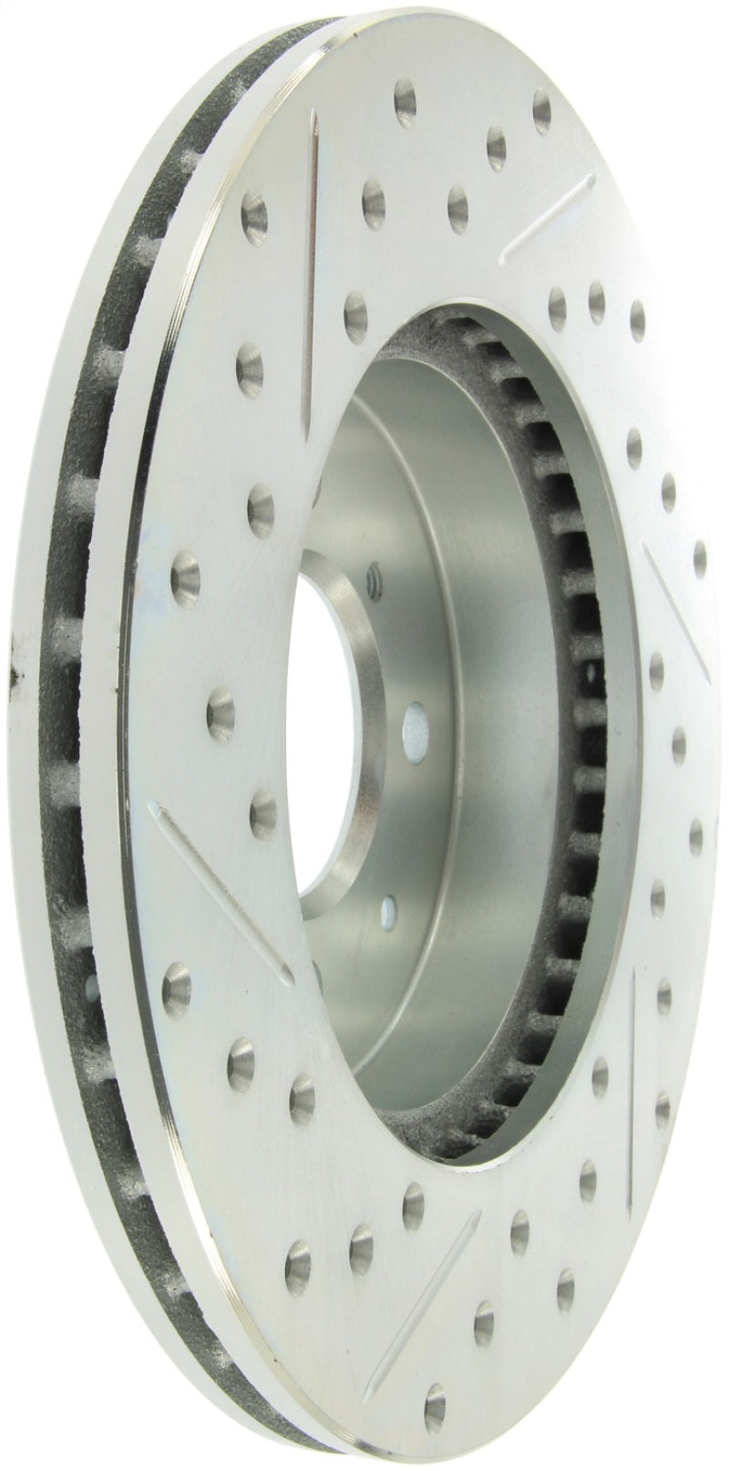 StopTech Select Sport 90-01 Acura Integra (exc. Type R) Slotted and Drilled Left Front Rotor