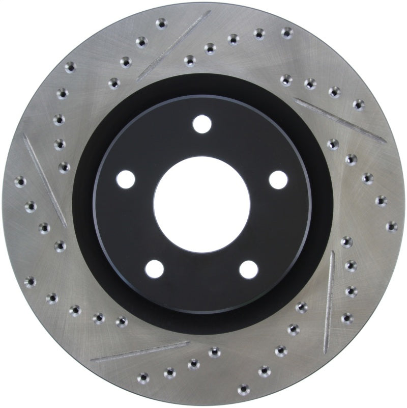 StopTech Sport Drilled & Slotted Rotor - Front Right