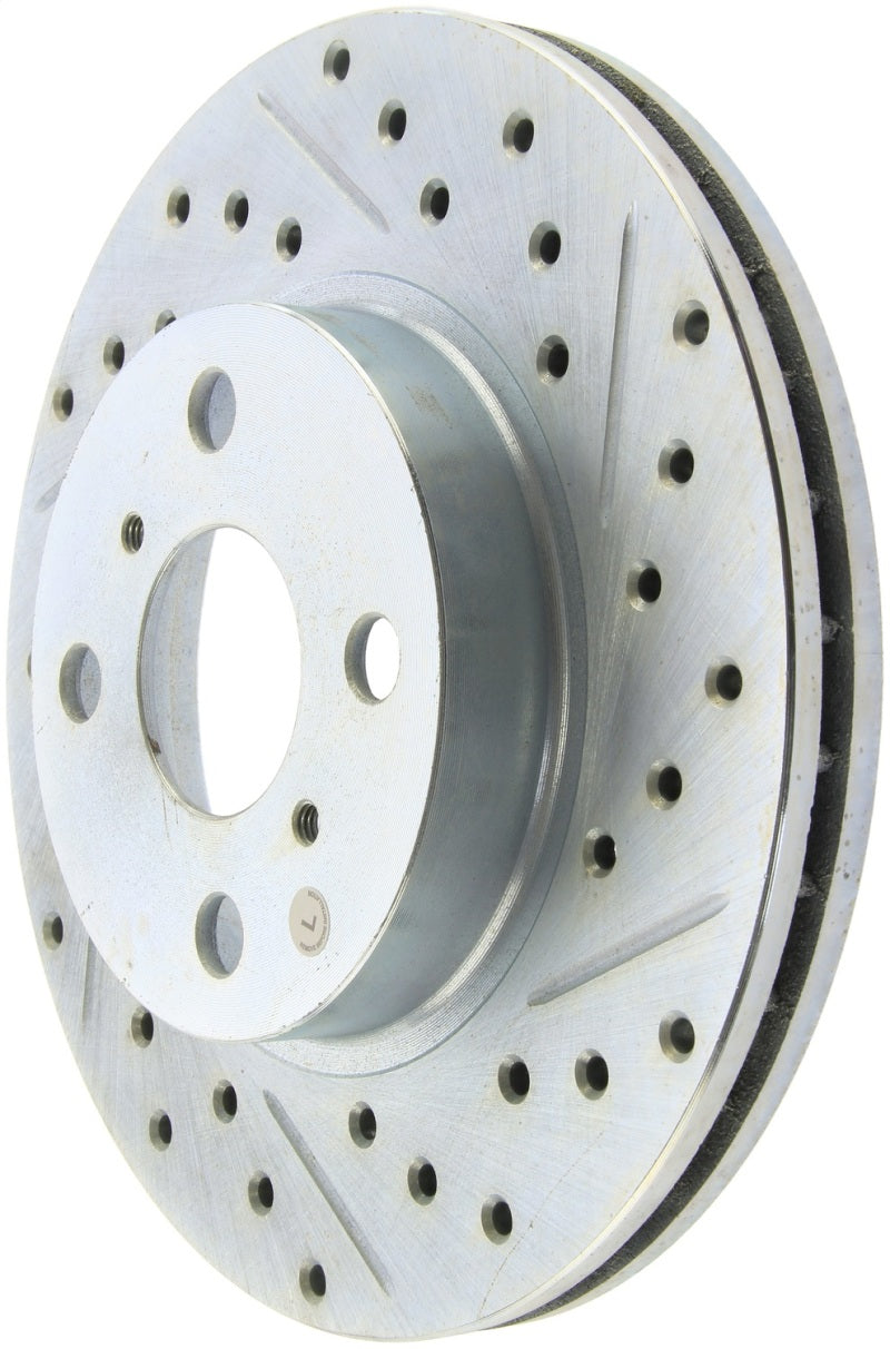 StopTech Select Sport Drilled & Slotted Rotor - Front Left