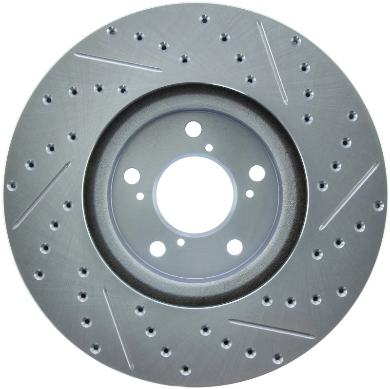 StopTech Select Sport 2007-2013 Acura MDX Drilled and Slotted Front Right Brake Rotor