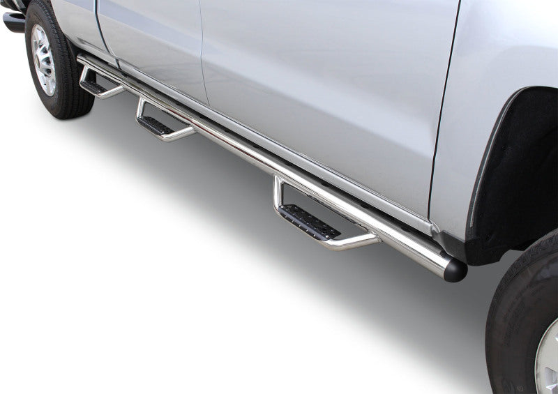 Go Rhino 99-16 Ford F-250/F-350 Super Duty Dominator D3-1 Piece SideSteps - W2W - SS